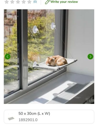 Trixie cat window Lounger