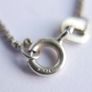 Vintage Sterling Silver 925 Drop Pendant Necklace length 18" - 4,5g Image 10