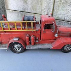 Vintage Metal Fire Truck
