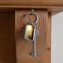 Personalised Rectangular Metal Photo Keyring Image 2