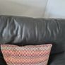 2 x Leather Reclining Armchairs Image 3