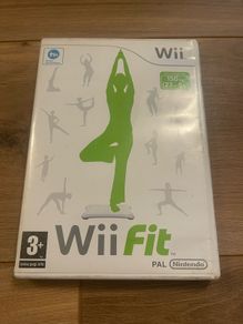 Wii Fit Case, Manual and Inserts - no game - (Nintendo Wii)