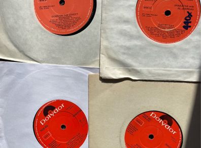 Shakatak 4 Irish release singles in vg+ condition 3 euros each or all 4 for 10 euros