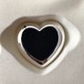 newbridge silver gift set photo pendant and pen with love heart holder still in its box Image 5