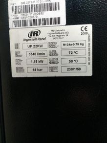 Ingersoll Rand Gas Heater