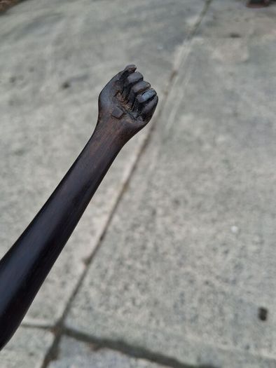 Mid Century Ebony African Corpus Christ
