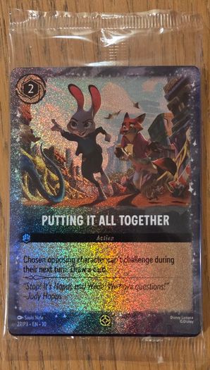 Lorcana Putting It All Together 27/P3 Exclusive Promo