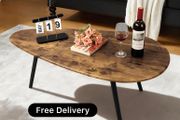 Coffee Table for Living Room Small Mid Century Cof
