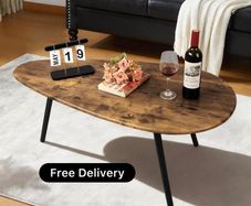 Coffee Table for Living Room Small Mid Century Cof
