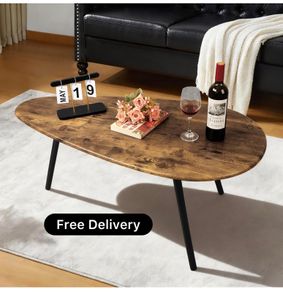 Coffee Table for Living Room Small Mid Century Cof