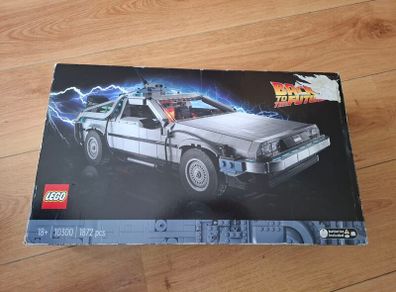 LEGO Icons 10300 Back to the Future Time Machine DeLorean