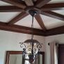 Vintage 1970s rustic pendant light Image 4