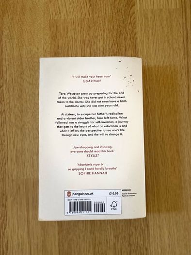 Educated by Tara Westover