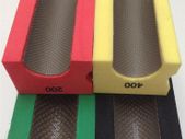 4PC SET Diamond Hand Polishing Bullnose Pads Individual Grits. 60, 120, 200 , 400 Grit