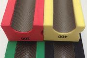 4PC SET Diamond Hand Polishing Bullnose Pads Individual Grits. 60, 120, 200 , 400 Grit