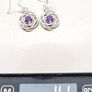 Handmade Sterling Silver And Amethyst Earrings Image 8