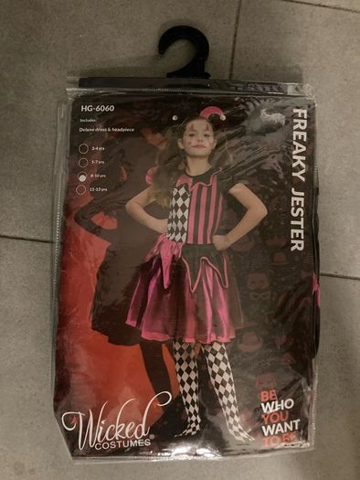 Halloween costume Freaky Jester