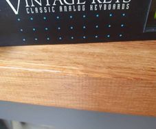 Digital piano vintage keys rack EMU