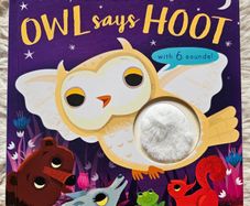 Owl Says Hoot - A Noisy Touch-and-Feel Night Book