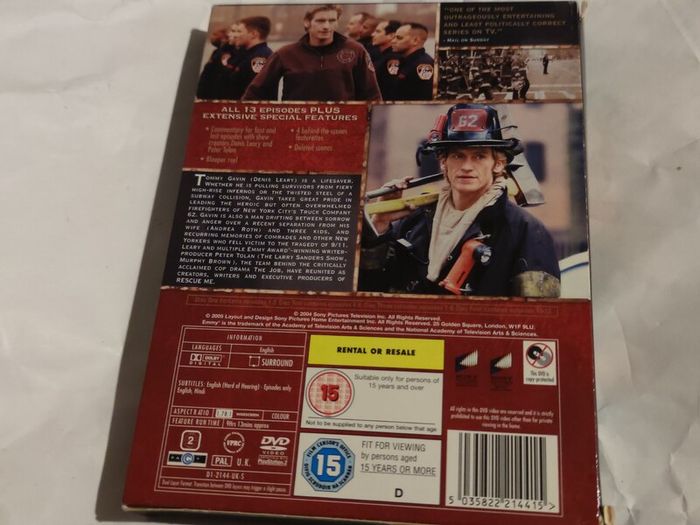 Rescue Me Complete First Series Dvd Boxset