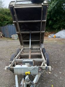 Ifor William 8x5 electric tipper trailer