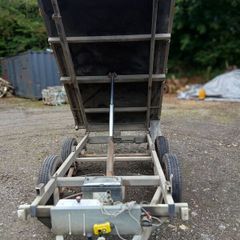 Ifor William 8x5 electric tipper trailer