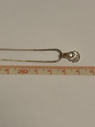 Vintage M&S Gold Tone Necklace with Pendant
