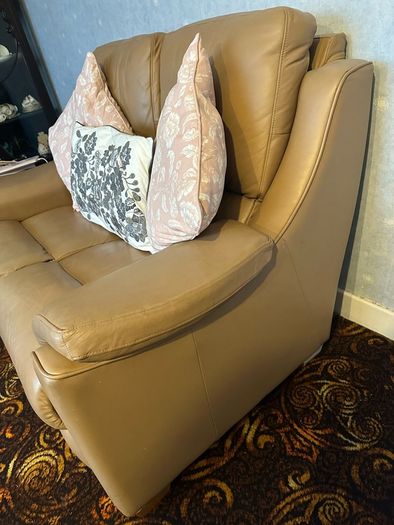 Leather 2 Seater Couch