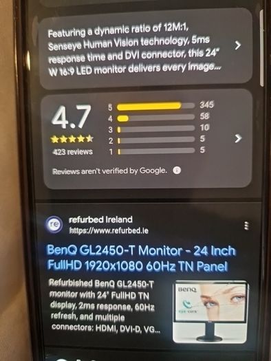 Benq 24inch monitor