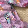 Bluey Rainy Day Print Hooded Puddlesuit (raincoat) in Purple 18-24 months Image 8