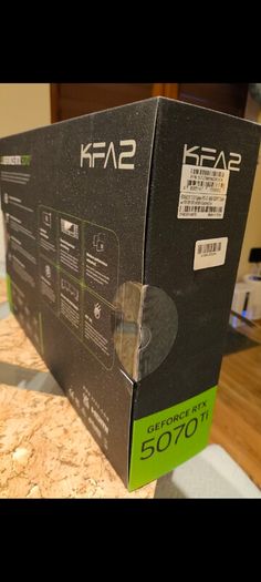 Brand New KFA2 Nvidia GeForce RTX5070Ti EX Gamer 1-Click OC RGB 16GB GDDR7 Warranty Receipt