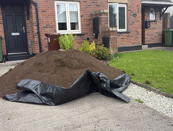 topsoil/sand/stone