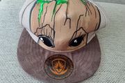 Guardians of the Galaxy hat cap adult size adjustable in very good condition FREE STANDARD POSTAGE INCLUDED