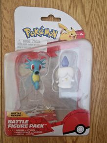 Pokemon Litwick and Horsea 5cm Battle Figures 2 Pack