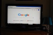 Samsung TV screen 35 by 19