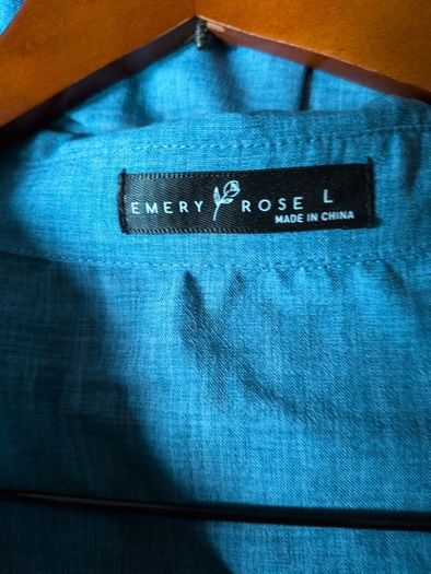Emery Rose Denim Colour Dress . S. L -14-16.