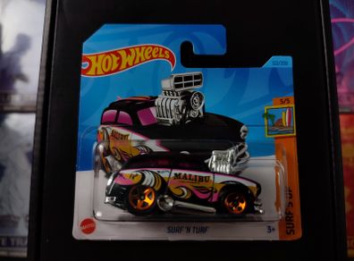 Surf 'N Turf ! Black Malibu ! from Surf Up Series ! Hot Wheels ! Mattel !