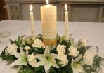 Persinalized Candles -Wedding, communion, christening, memorial, birthdays