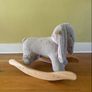 Pottery Barn Plush Rocker Bunny Image 3