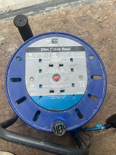 25m extension reel