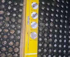 Large PVC door lock strip