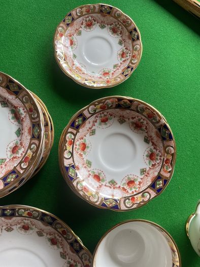 Royal Tara Fine Bone China 42 piece Tea Set -
