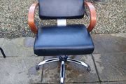 Hairdressing chair for wash basin