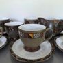 Cups Saucers Sugar Bowl Creamer Denby Image 2