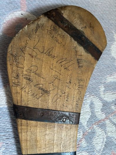 Signed Hurley All Ireland Winners Tipperary