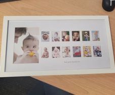 First Year Memories picture frame