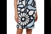 Hobbs - Cotton Skirt - UK 8 - Blue Multi - BNWT RRP 105
