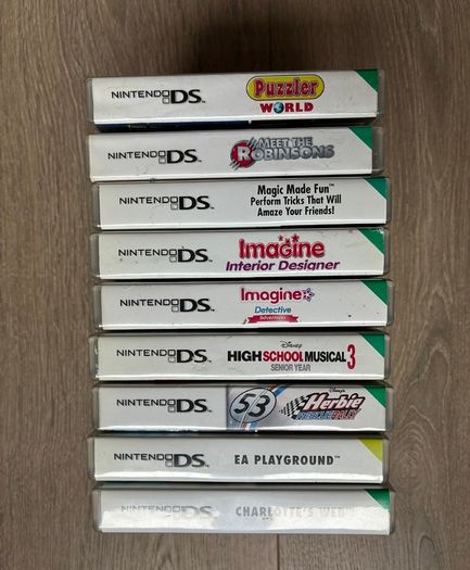 x9 DS games: kids' titles and puzzlers
