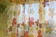 Handmade flower curtain