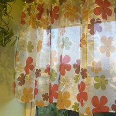 Handmade flower curtain